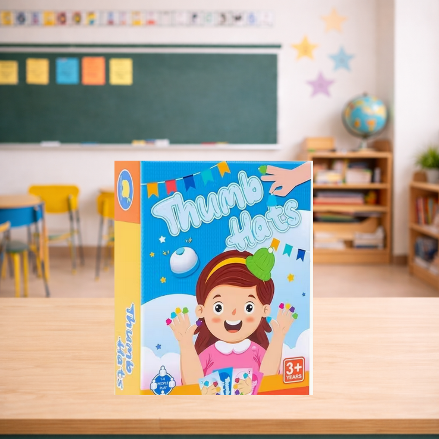 Early Literacy Starter Kit:  Thumb Hats Game